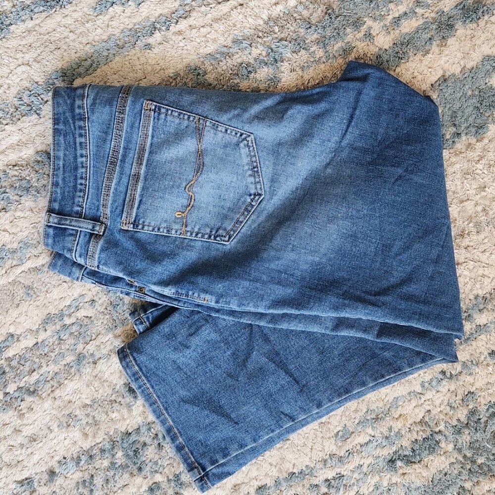 St John's Bay Ankle Jeans GUC sz 14 - Picture 6 of 9